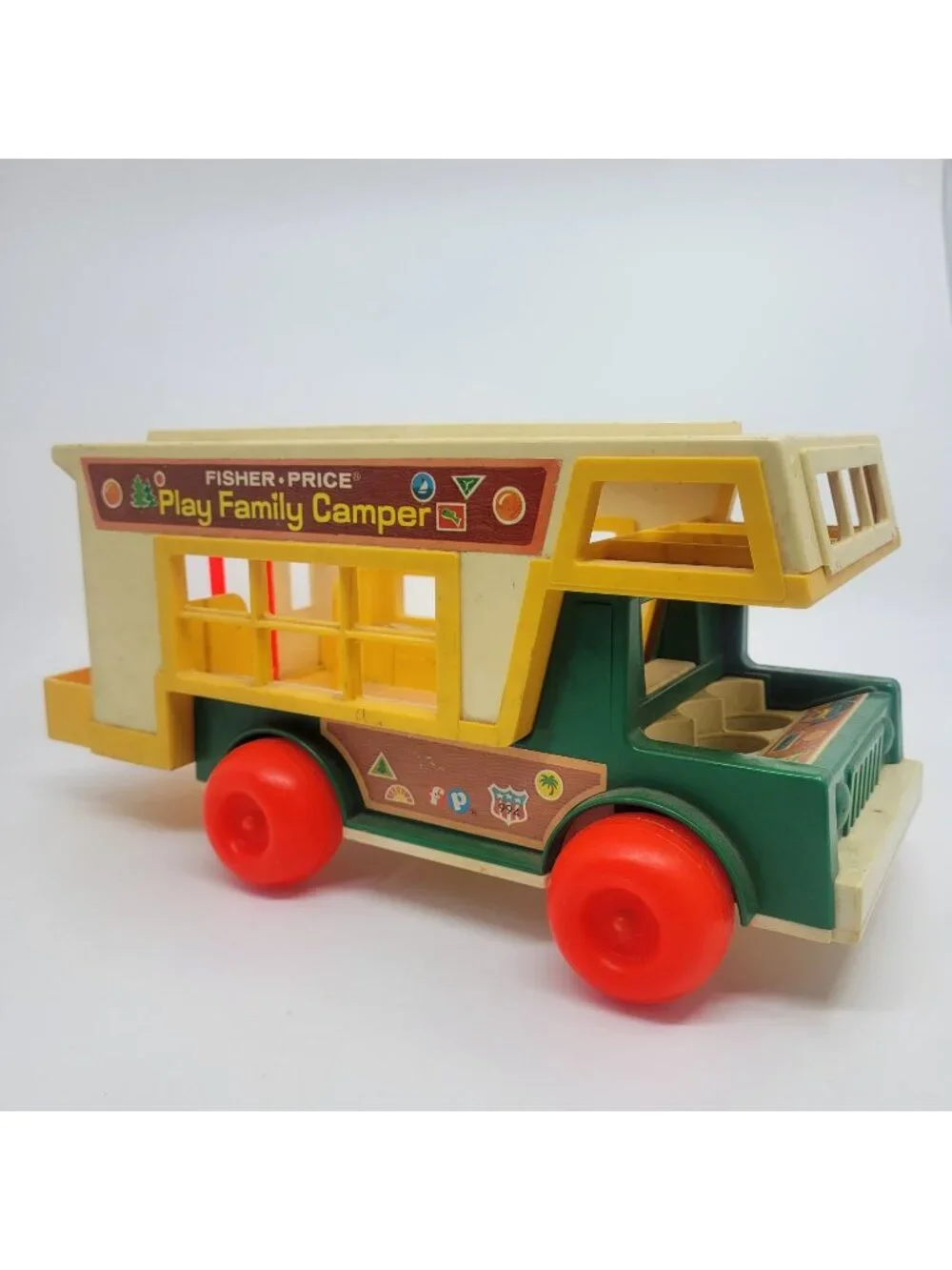 Fisher Price Little People Play Family Camper RV Set #994 Vintage 1972